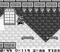 une photo d'Ã©cran de Super Mario Land 2 sur Nintendo Game Boy